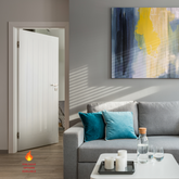 White Mexicano Cottage Internal Fire Door